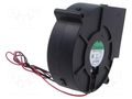 Fan: DC; blower; 12VDC; 97.2x94.4x33mm; 38.06m3/h; 50dBA; ball SUNON PMB1297PYB3-AY