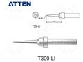 Tip; conical,elongated; 0.5mm; for  soldering iron ATTEN T300-LI