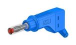 PLUG, 4MM, SHROUDED, BLUE 66.9328-23