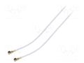 Cable; Colour: white; Len: 0.3m; Wire dia: 28.7mm; Type: angled HIROSE UFL-2LPA068Y3TA300