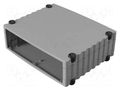 Enclosure: desktop; Tabletop; X: 324mm; Y: 268mm; Z: 101mm; aluminium ROSE ROSE-07700102