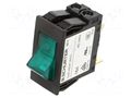 Circuit breaker; 16A; Poles: 1; SNAP-IN; TA45 2P; 220÷240V; MCB SCHURTER TA45-A624F160C0