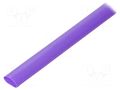 Heat shrink sleeve; glueless; 2: 1; 25.4mm; L: 1m; violet RADPOL RCH1-25.4/12.7X1V