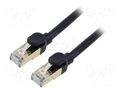 Patch cord; RJ45 plug,both sides; F/UTP; 7; stranded; Cu; 0.5m; PVC BASEUS WKJS010001