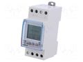 Programmable time switch; Range: 1s÷7days; SPDT; 230VAC; PIN: 6 LEGRAND 412654