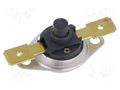 Sensor: thermostat; NC; 150°C; 16A; 250VAC; connectors 6,3mm; ±15°C TOMIC AR33W1S3-150