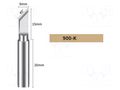 Tip; knife; 5mm; for soldering station BAKON BK900-K
