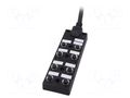 24V; PIN: 5; with LED,with lead; 2A; Transition: splitter; IP67; 4m AMPHENOL LTW DB125A8CABDPS7B04