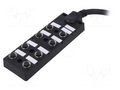 Transition: splitter; 24V; PIN: 5; IP67; 2A; 5m; IN: 8; OUT: 1 AMPHENOL DB125A8CAB-DPS7B05