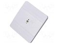 Sensor: laser; plaster embedded,in mounting box; 9÷27VDC; IP30 F&F DRL-60-12