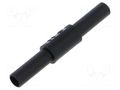 Adapter; black; 36A; Type: insulated ELECTRO-PJP PJP3310-IEC-N