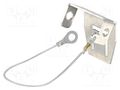 Locking element f.metal lever w.cord HARTING 09300009987
