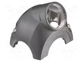 Enclosure for connectors: HDC; Gland: M32 HARTING 11123001602