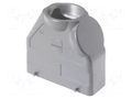 Enclosure for connectors: HDC; Type: high; Gland: M50 HARTING 19300240429
