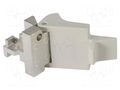 DIN-Power fixing bracket right D20 metal HARTING 09068009948