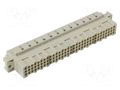 Connector: DIN 41612; plug; female; PIN: 96; straight; 2A; crimped HARTING 09035963214