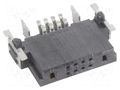 Connector: PCB to PCB; socket; female; PIN: 10(2+8); 50/120VAC; SMT HARTING 15852082601000