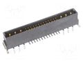 Connector: PCB to PCB; socket; male; PIN: 32(6+26); straight; reel HARTING 15726262701000