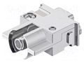 Connector: HDC; module; male; PIN: 1; screw terminal (axial-screw) HARTING 09140012634