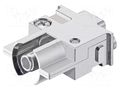 Connector: HDC; module; male; PIN: 1; screw terminal (axial-screw) HARTING 09140012634