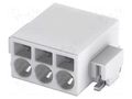 Connector: wire-board; socket; PIN: 3; har-flexicon®; 160V; push-in HARTING 14010313102334