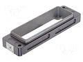 Enclosure for connectors: HDC; size 24HPR; Han® HPR; Body: black HARTING 09400240371