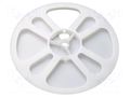 Reel; ESD; W: 16mm; Ø: 178mm; Features: dissipative; white ANTISTAT ATS-029-0045