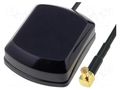 Antenna; automotive,inner; GPS; MCX-B; plug; angled; Len: 5m; magnet JC Antenna GPS-MCX-B