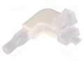 Fiber for LED; Ø2.8mm; L: 17mm; No.of mod: 1; Front: flat; H: 10mm BIVAR RLP1-400-650