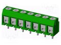 Connector: PCB terminal block; terminal; T3; 8A; PIN: 7; angled AMPHENOL ANYTEK T30704540000G