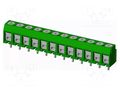 Connector: PCB terminal block; terminal; T3; 8A; PIN: 12; angled AMPHENOL ANYTEK T31204540000G