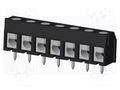 Connector: PCB terminal block; terminal; TC; PIN: 7; on PCBs; 1x7 AMPHENOL ANYTEK TC0723020000G