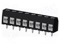 Connector: PCB terminal block; terminal; TC; PIN: 8; on PCBs; 1x8 AMPHENOL ANYTEK TC080303C500G