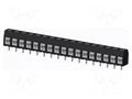 Connector: PCB terminal block; terminal; TC; PIN: 17; on PCBs; 1x17 AMPHENOL ANYTEK TC170303C500G