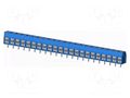 Connector: PCB terminal block; terminal; TC; 16A; PIN: 22; angled AMPHENOL ANYTEK TC2203620000G