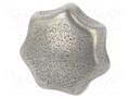 Knob; Ø: 40mm; cast iron; Ømount.hole: 8mm; DIN 6336 ELESA+GANTER DIN6336-GG-40-B8-C