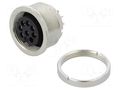 Connector: M16; socket; female; PIN: 8; 5A; 60V; soldering; IP67 BINDER 09-0174-00-08