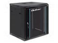 Enclosure: rack cabinet; Standard: 19"; 12U; black; Z: 635mm QOLTEC QOLTEC-54467