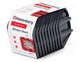 Container: cuvette; black; short; 118x98x70mm; 10pcs; KBISS12 KISTENBERG KBISS12-S411