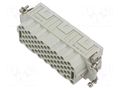 Connector: HDC; contact insert; female; CQEE; PIN: 64; 16A; 600V ILME CQEEF64