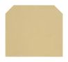 END PLATE, BEIGE/YEL, TERMINAL BLOCK 0303620000