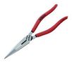 LONG NOSE PLIER W/CUTTER, SOFT GRIP, 8" 32621