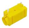 TEST JACK, YELLOW, 50V, 10A, 1.94MM 571-0700