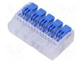 Quick splice; 32A; 600V; for cable; spring clamp; 0.14÷4mm2 SIMET SCL5