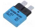 Fuse: thermal; 15A; 12VDC; automotive; 20.5mm; E38 GLOSO 84125