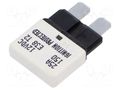 Fuse: thermal; 25A; 12VDC; automotive; 20.5mm; E38 GLOSO 84127