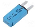 Fuse: thermal; 15A; 14VDC; automotive; 12.45mm; E71 GLOSO 86104