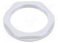 Nut; M50; polyamide; 60mm; light grey; Thread: metric; Pitch: 1.5 TE Connectivity 1SNG607019R0000