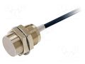 Sensor: inductive; OUT: PNP / NO; 0÷15mm; 10÷30VDC; M30; 5m; IP67 OMRON E2E-X15B1T30-5M