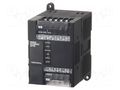 Module: PLC programmable controller; OUT: 4; IN: 6; OUT 1: relay OMRON CP1E-E10DR-D